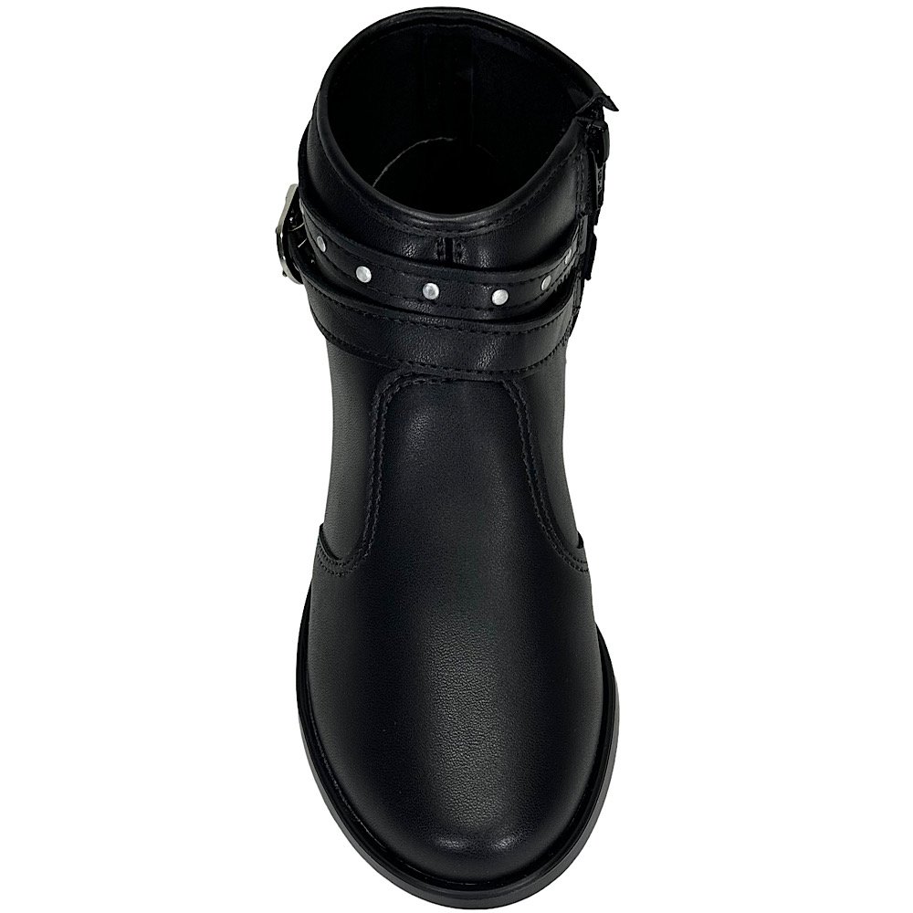 Bota Molekinha Infantil Casual 2181.103 Preto Preto 4