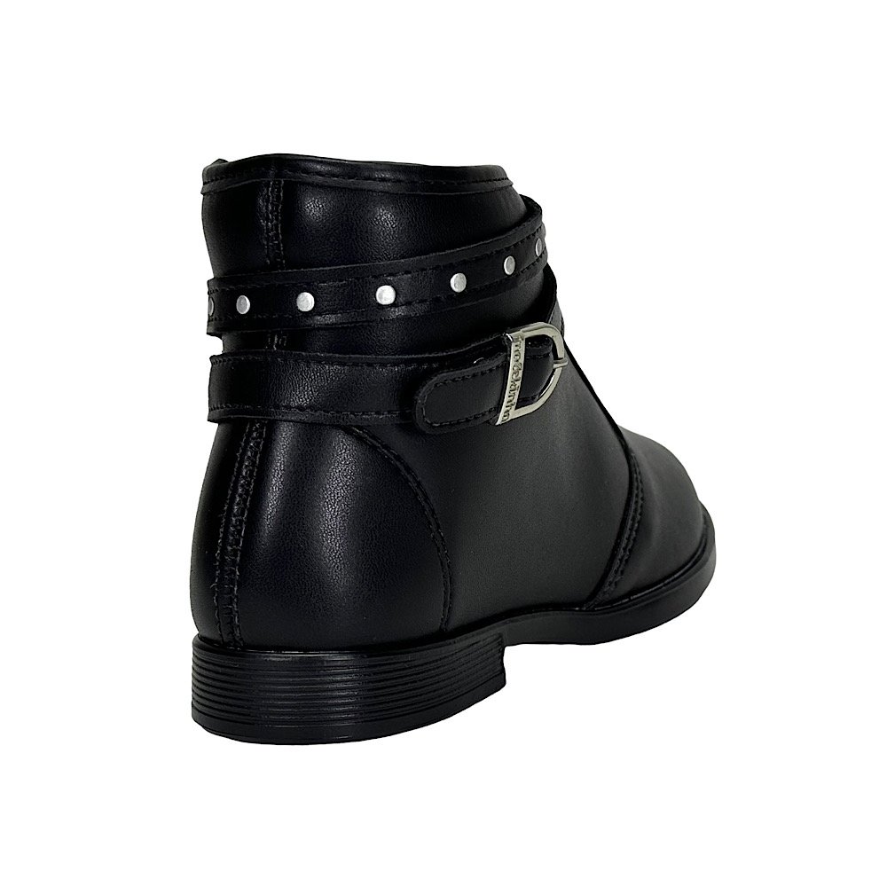 Bota Molekinha Infantil Casual 2181.103 Preto Preto 5