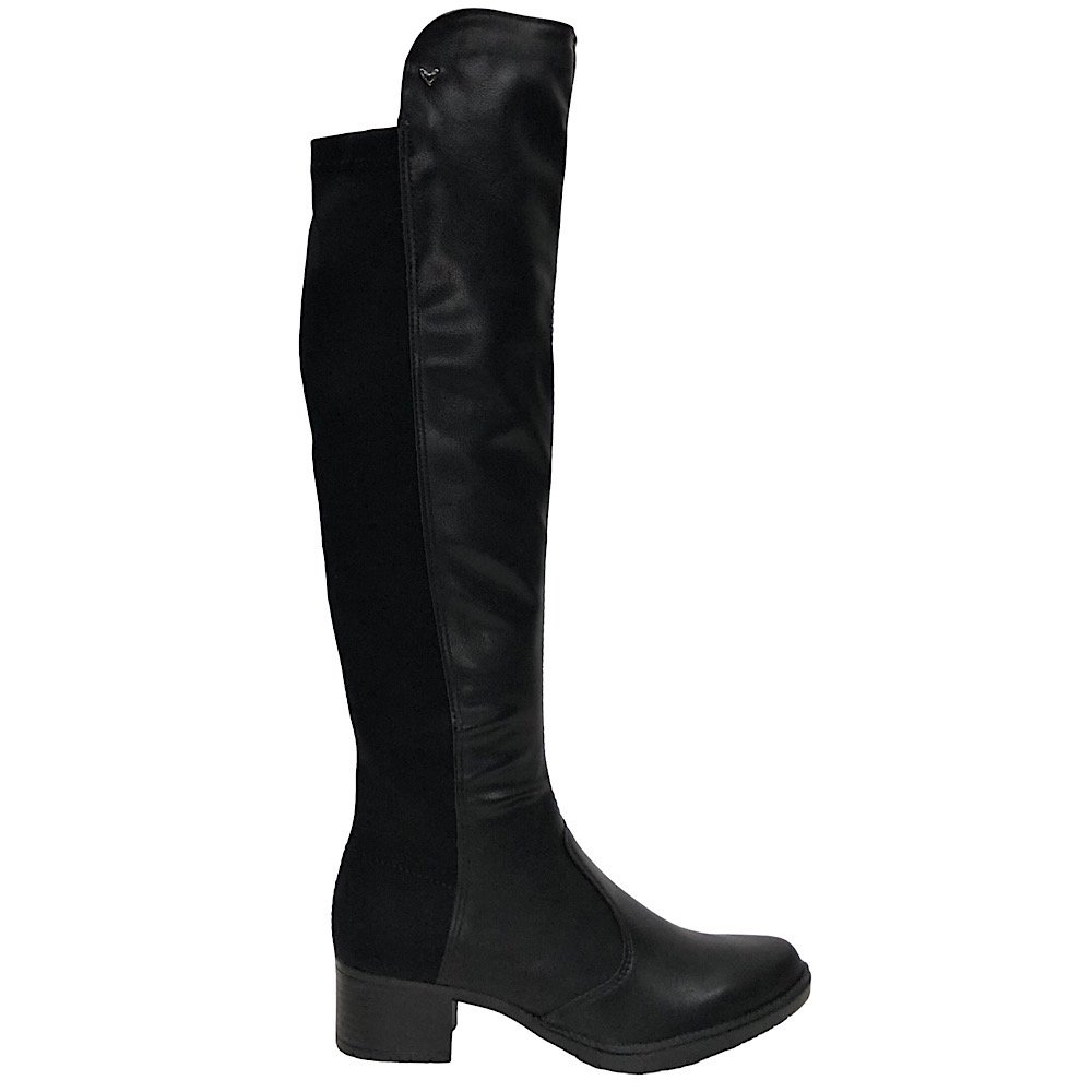 Bota Mississipi Montaria Cano Longo Q8542 Preta Preto 2