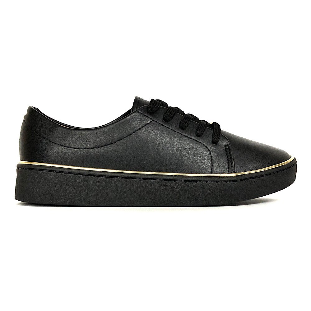 Tênis Vizzano Casual Feminino 1214.105 Preto Preto 2