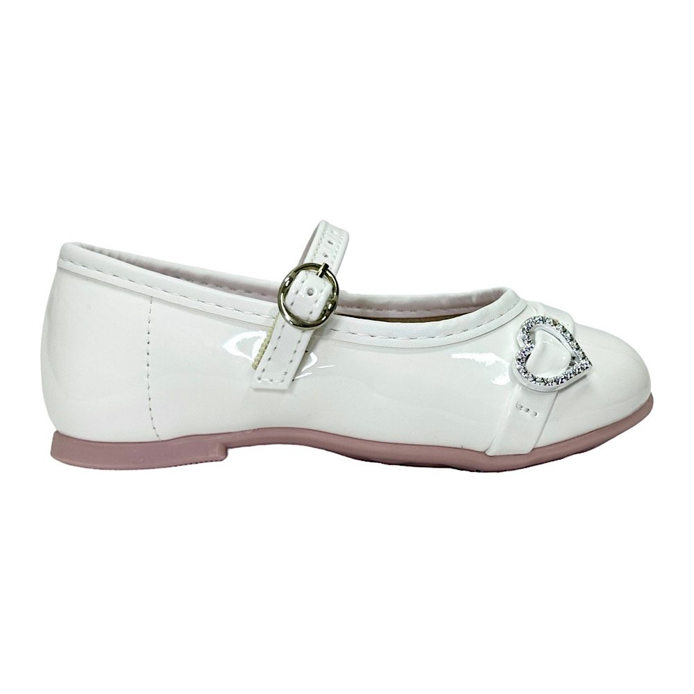 Sapatilha Molekinha Bebê 2106.1050 Branco Branco 2