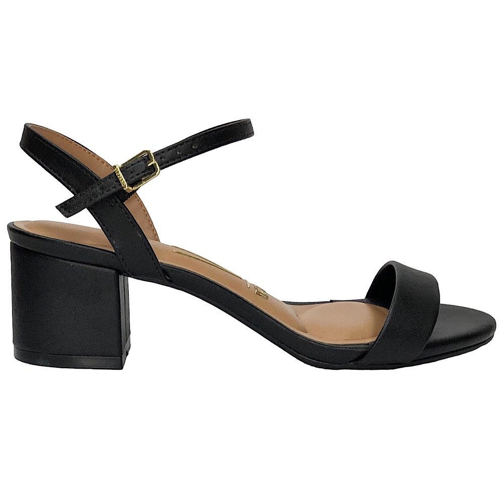 Sandália Vizzano Social Salto Bloco 6291.900 Preto Preto 2