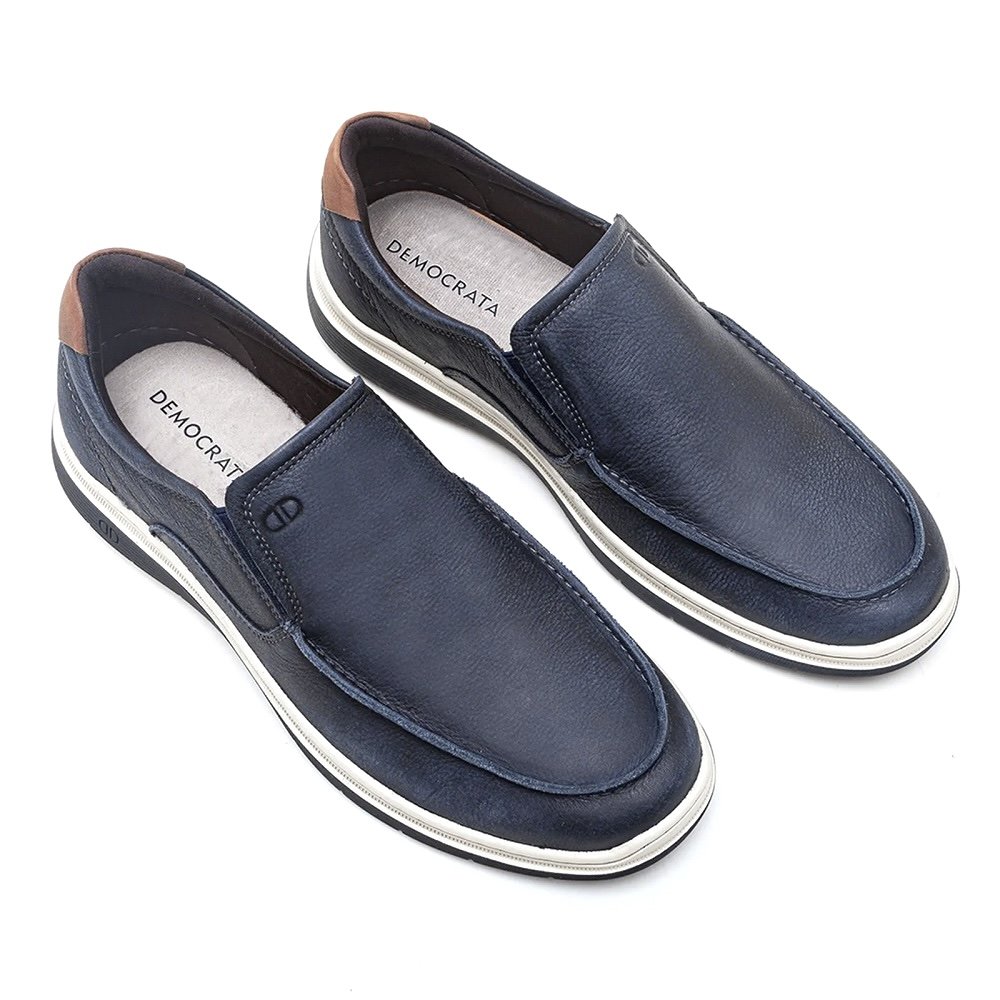 Sapatênis Democrata Casual Easy Leave 245201 Azul navy Azul 2