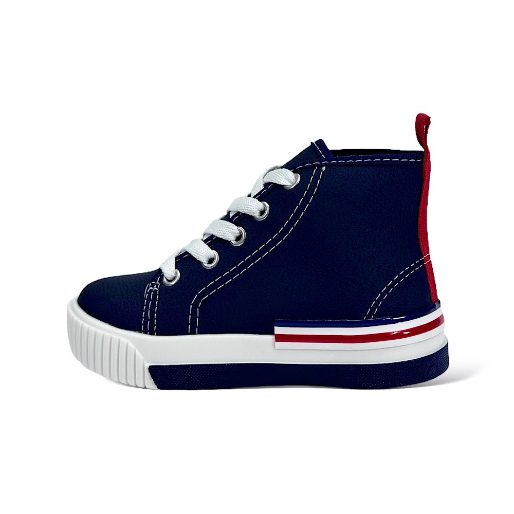 Tênis Molekinho Bebê Cano Alto 2615.116 Marinho Azul 3