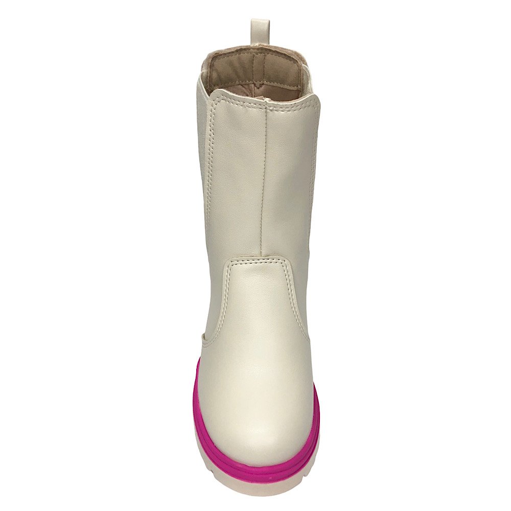 Bota Molekinha Infantil 2179.100 Off White Branco 4