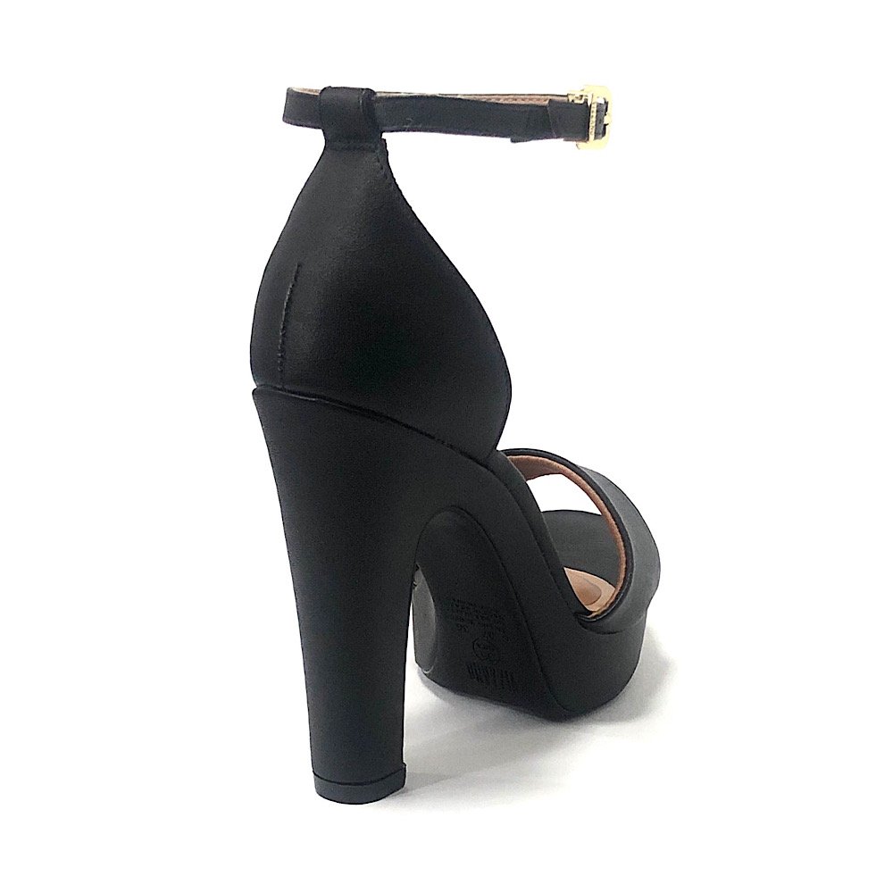 Sandália Vizzano Feminina Salto Alto 6292.217 Preto Preto 5