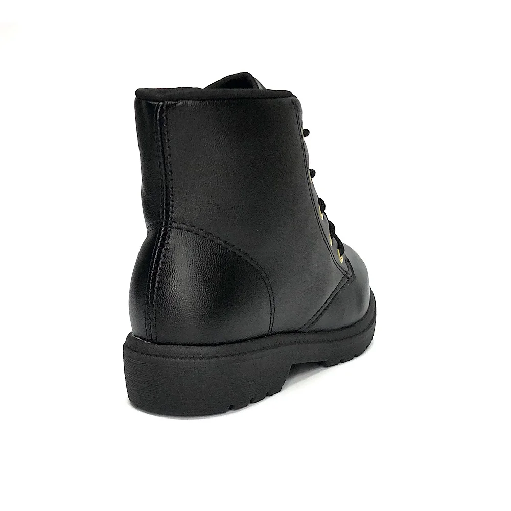 Bota Molekinha Coturno Infantil 2164.130 Preta Preto 5