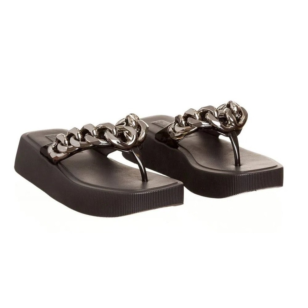 Chinelo Petite Jolie Hit Plataforma PJ6515 Preto Preto 2