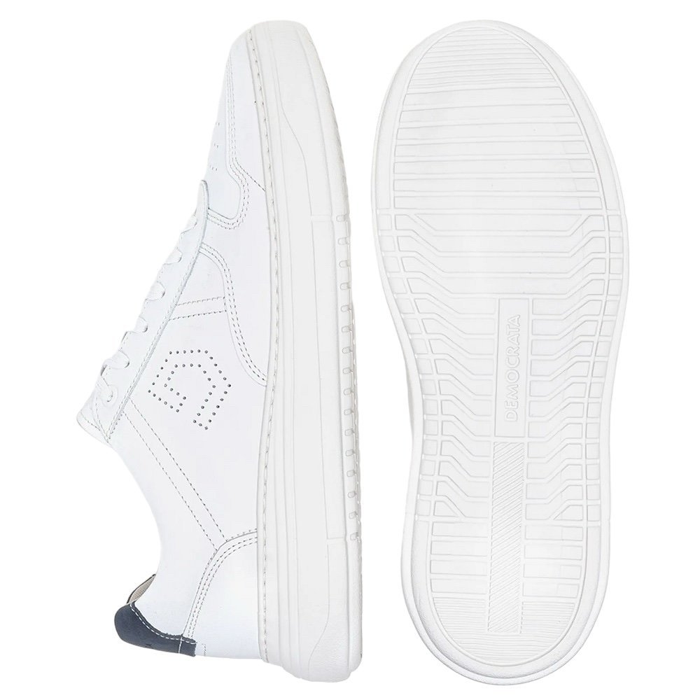 Sapatênis Democrata Denim Joe Ultra Light 526103-003 Branco Branco 4