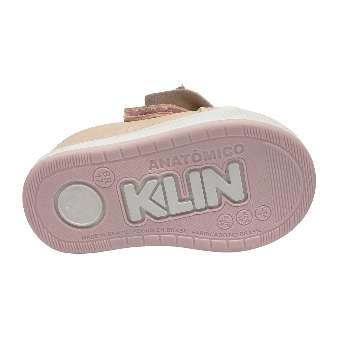 Tênis Klin Moon Baby 218086 Rosa Perolizado Rosa 6