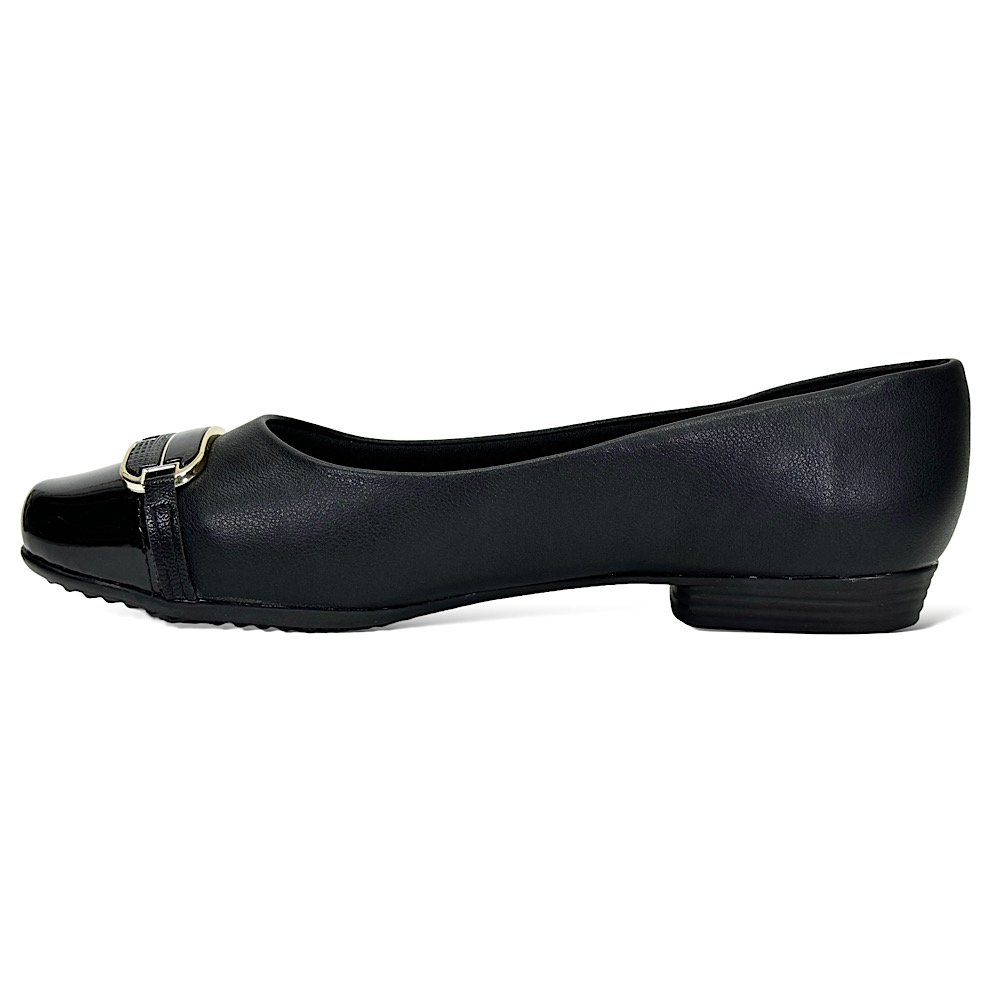 Sapatilha Piccadilly Stretch Soft 250229 Preto Preto 3