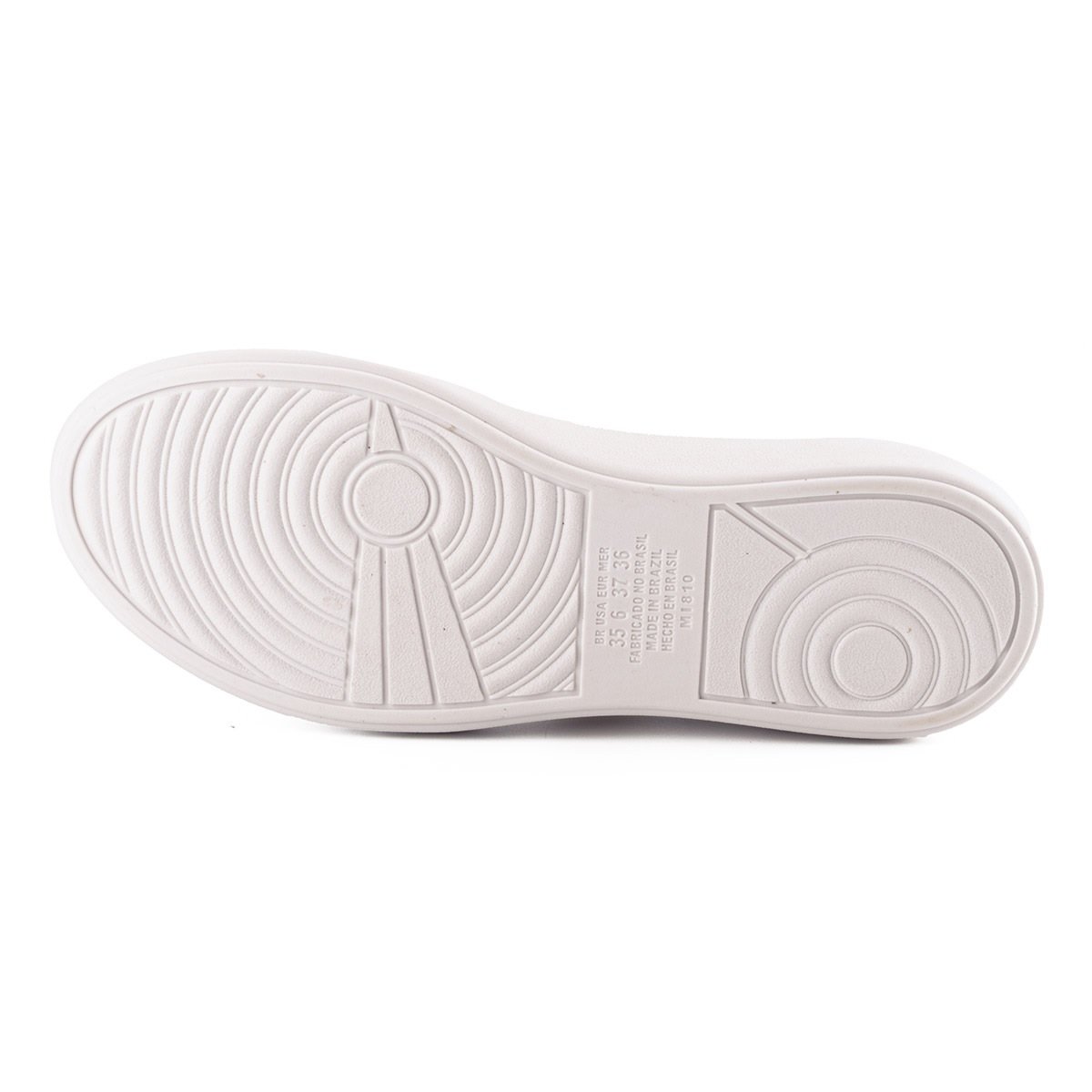 Tênis Mississipi Casual com Brilhos MI811 Branco Azul Branco/Azul 5