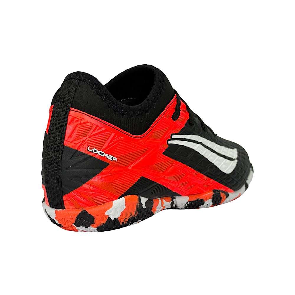 Chuteira Penalty Futsal RX Locker Kids Y-3 126255 Preto Coral Preto 5