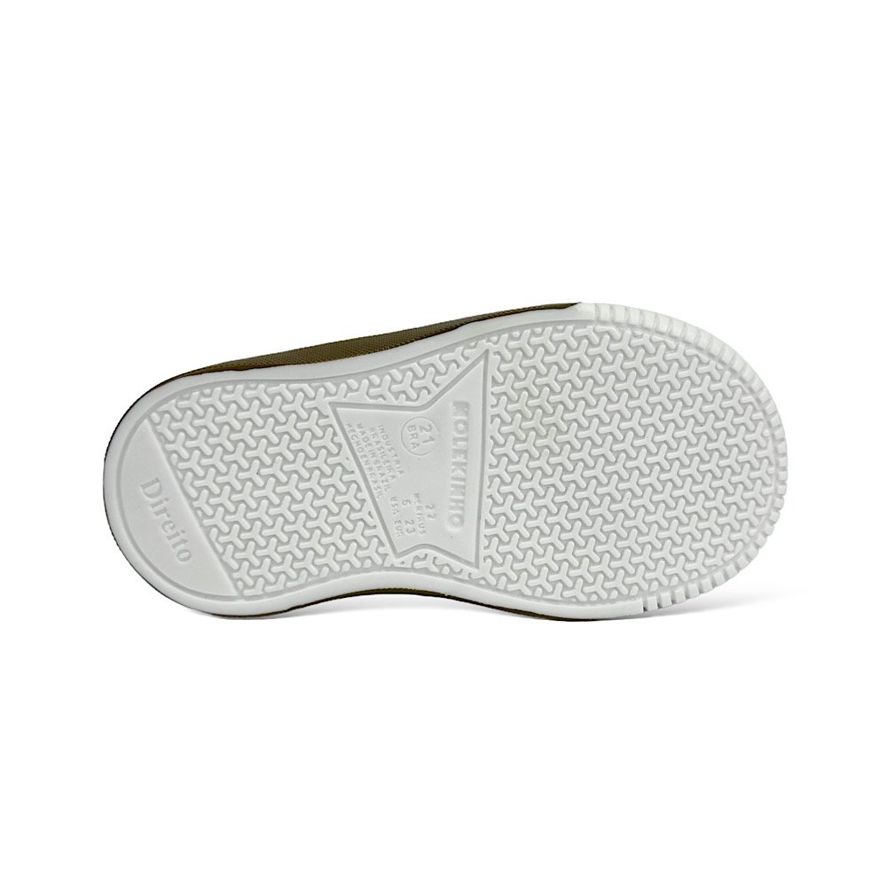 Tênis Molekinho Bebê Calce Fácil 2615.100 Branco/Caramelo Branco 6