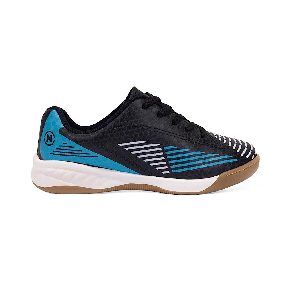 Chuteira Futsal MolekinhoNapa Colmeia 2856.103 Preto Preto 2