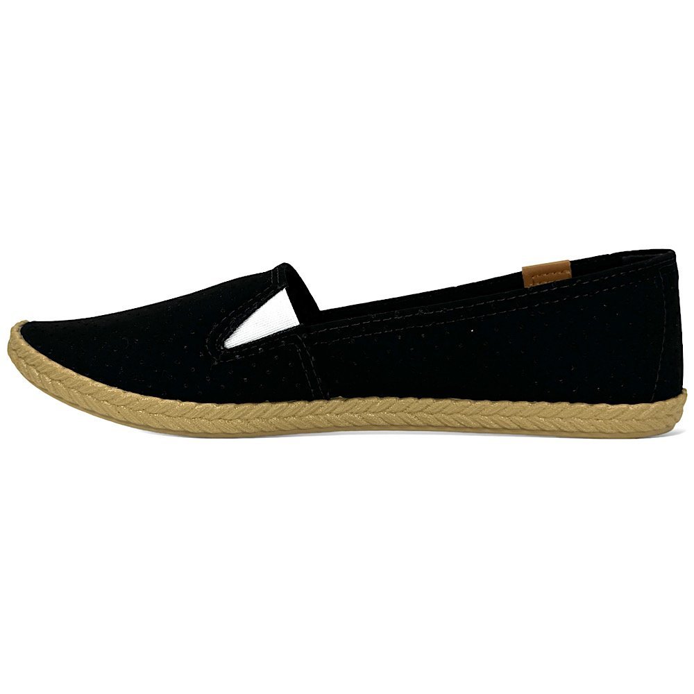 Sapatilha Moleca Alpargata 5287.210 Nobuck Preto 3