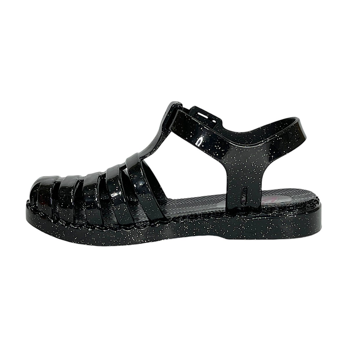 Sandália Barbie Duo Aranha 22459 Preto Glitter Preto 3