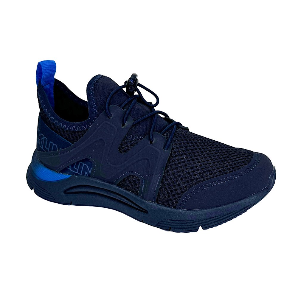 Tênis Klin Infantil New Sport 480020 Marinho/Azul/Ciano Azul Marinho/Azul 2