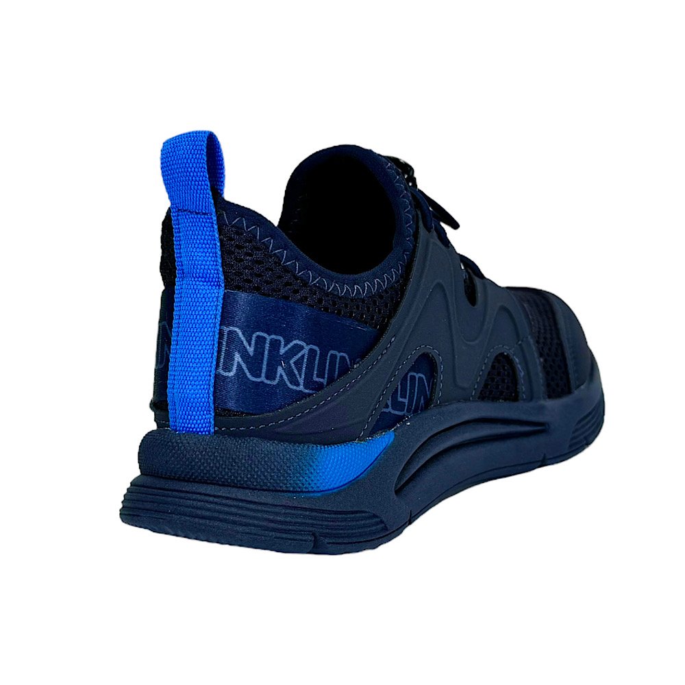 Tênis Klin Infantil New Sport 480020 Marinho/Azul/Ciano Azul Marinho/Azul 5
