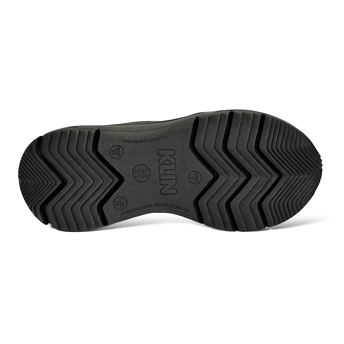 Tênis Klin Infantil New Sport 480020 Preto Amarelo Preto 6