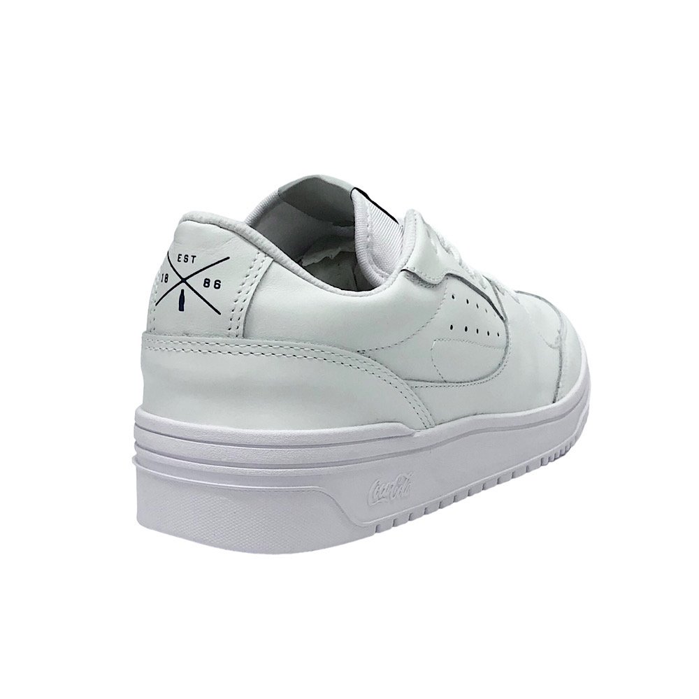 Tênis Coca Cola March Limited Leather CC2242 Branco Masculino Branco 5