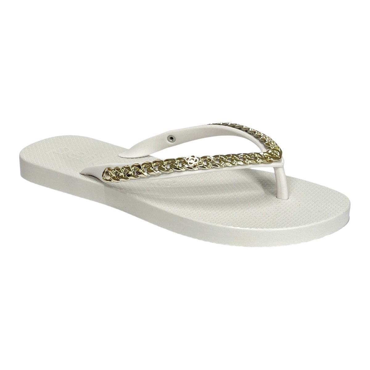 Chinelo Petite Jolie Fresh Correntes PJ7122 Branco  Branco 2