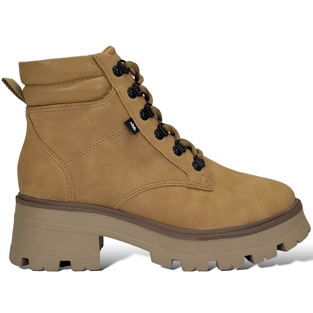 Bota Dakota Coturno Ankle Boot Foggia DA124 Camelo Marrom 2