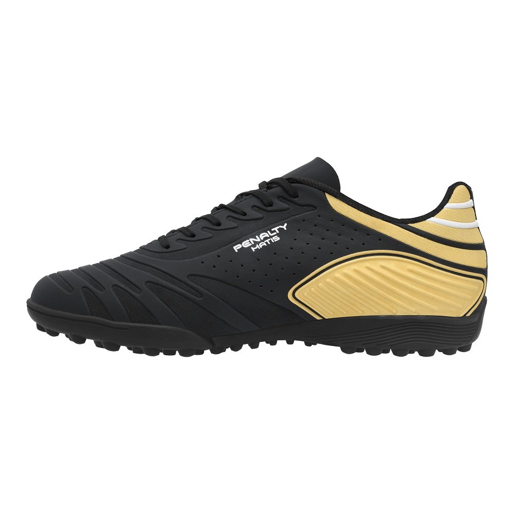 Chuteira Penalty Society Matis Y-2 242265 Preto Dourado Preto 2