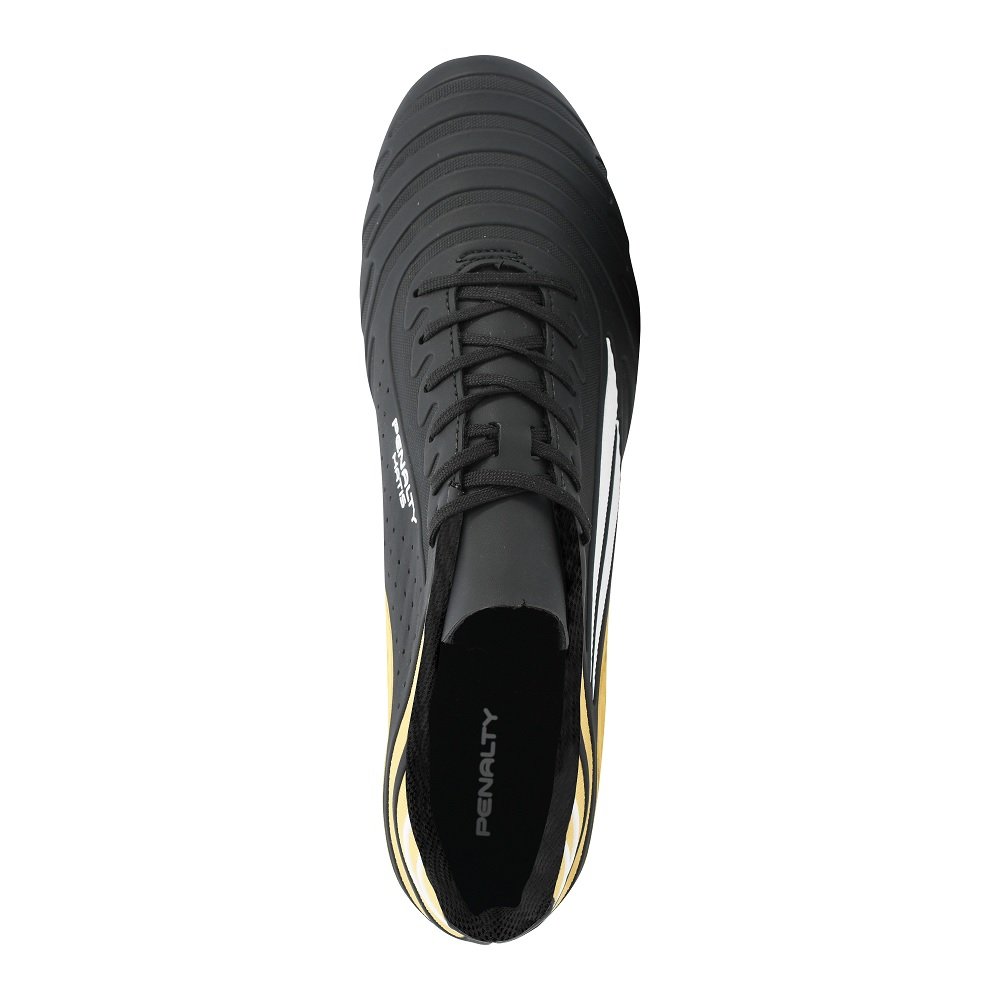 Chuteira Penalty Society Matis Y-2 242265 Preto Dourado Preto 3