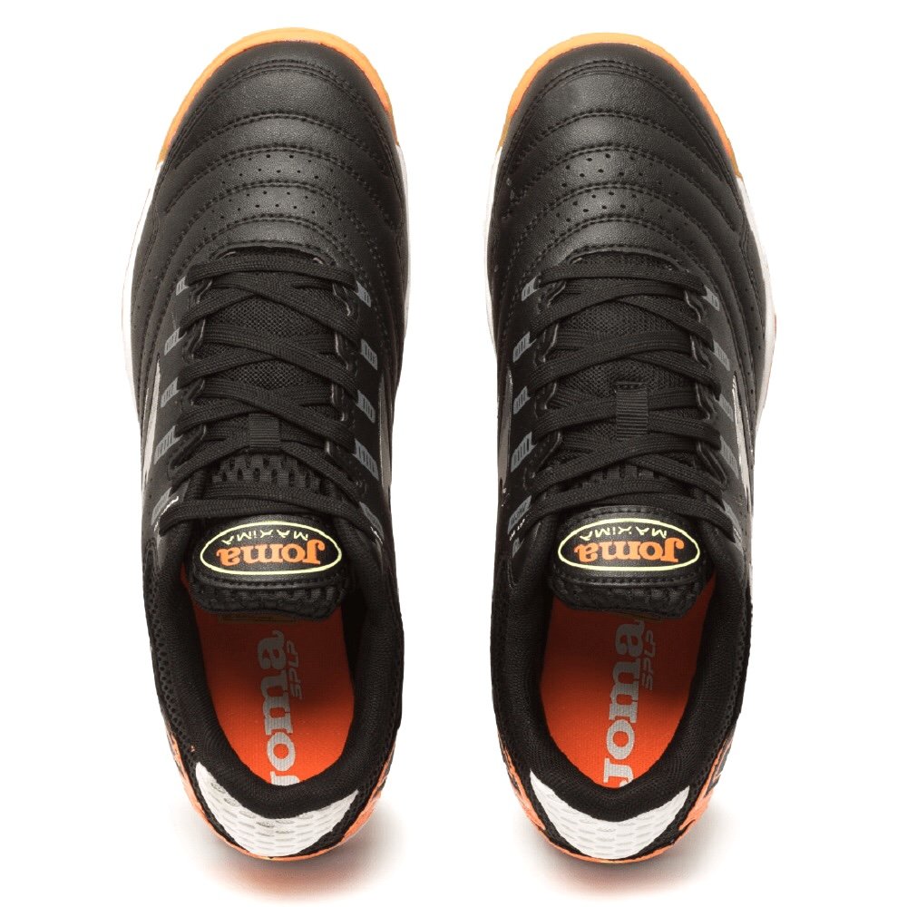 Chuteira Joma Futsal Maxima MAXS2301IN Preto/Laranja Preto 5