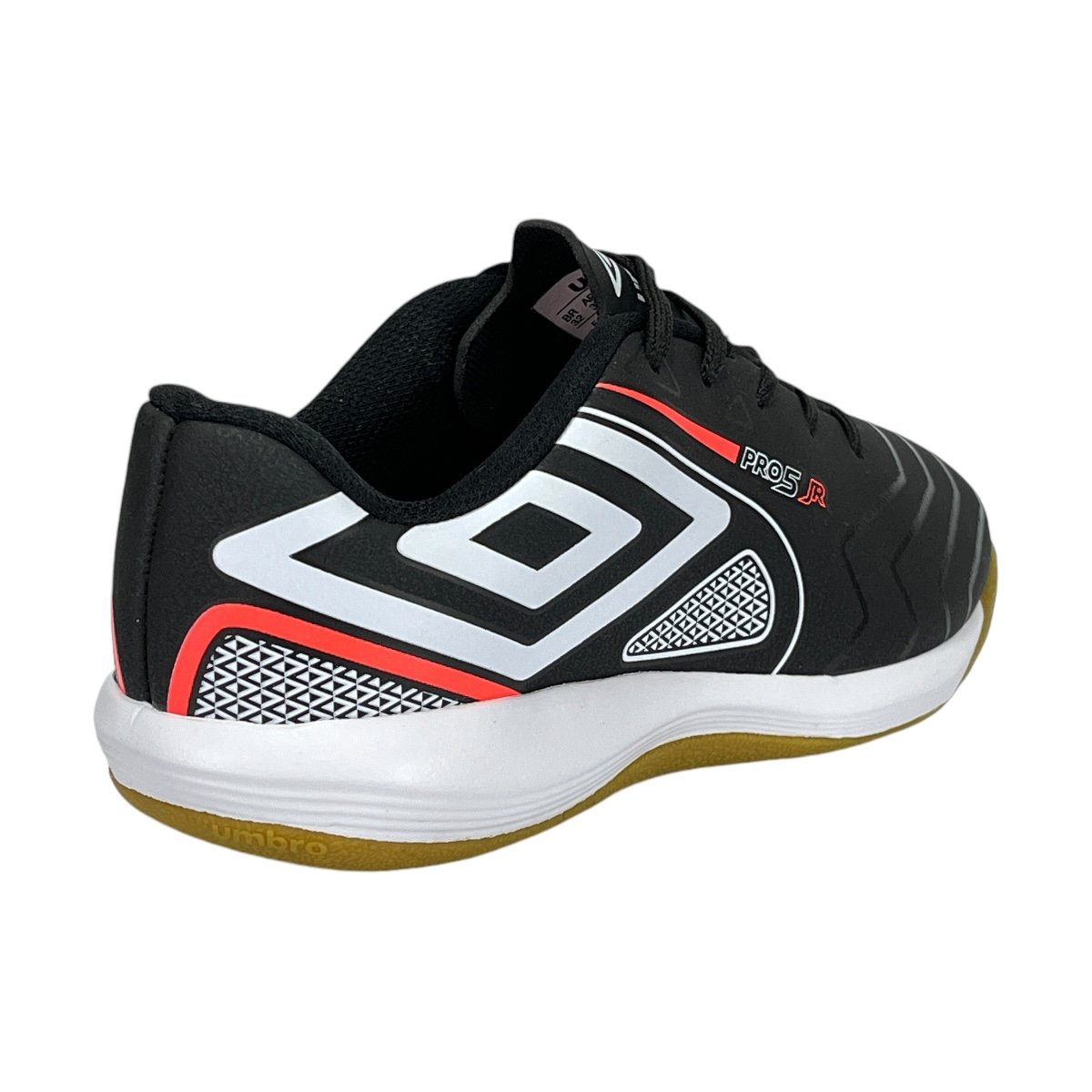 Chuteira Umbro Futsal Pro 5 Jr U07FB00092 Preto Preto 5