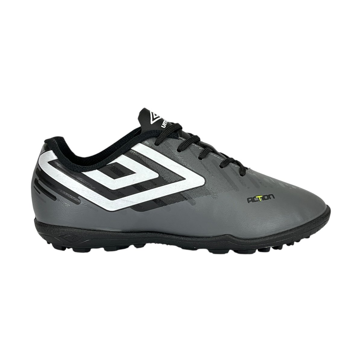 Chuteira Umbro Society Action JR U07FB00286 Grafite/Preto