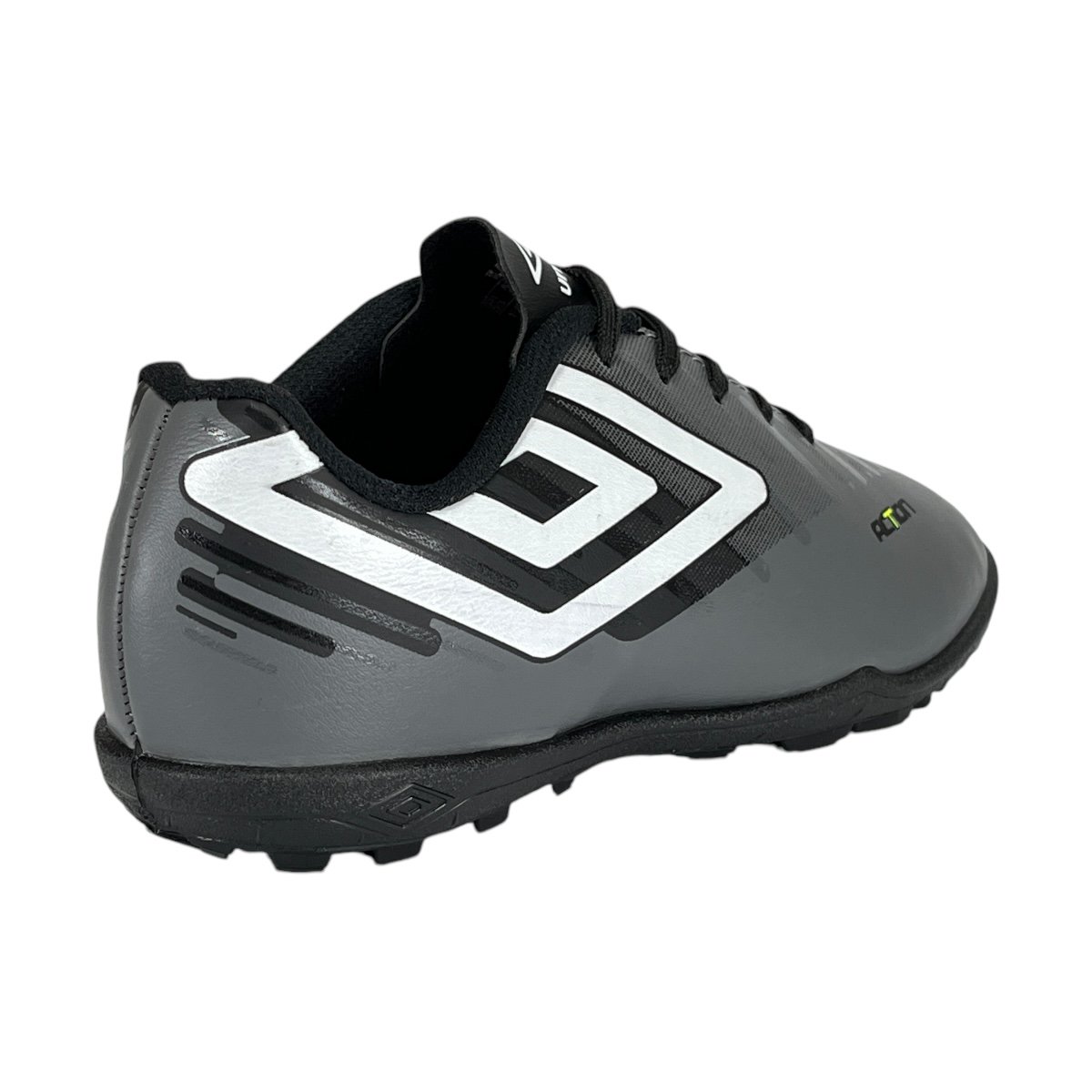 Chuteira Umbro Society Action JR U07FB00286 Grafite/Preto Cinza 5