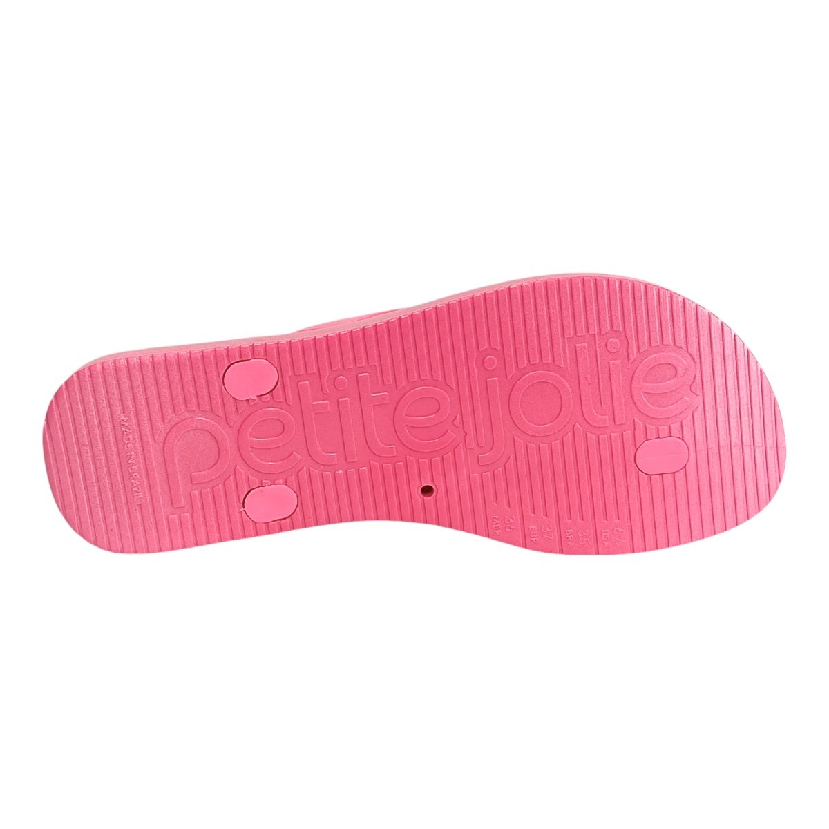 Chinelo Petite Jolie Fresh PJ6901 Hit Pink Rosa 4