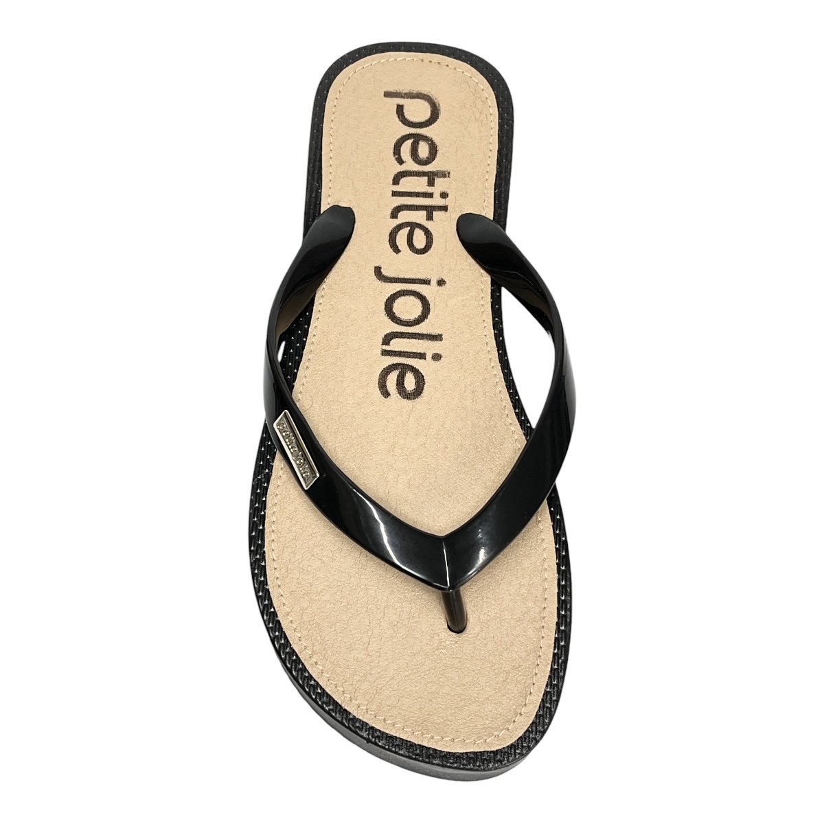 Chinelo Petite Jolie Fresh Up Preto PJ7221 Preto Preto 3