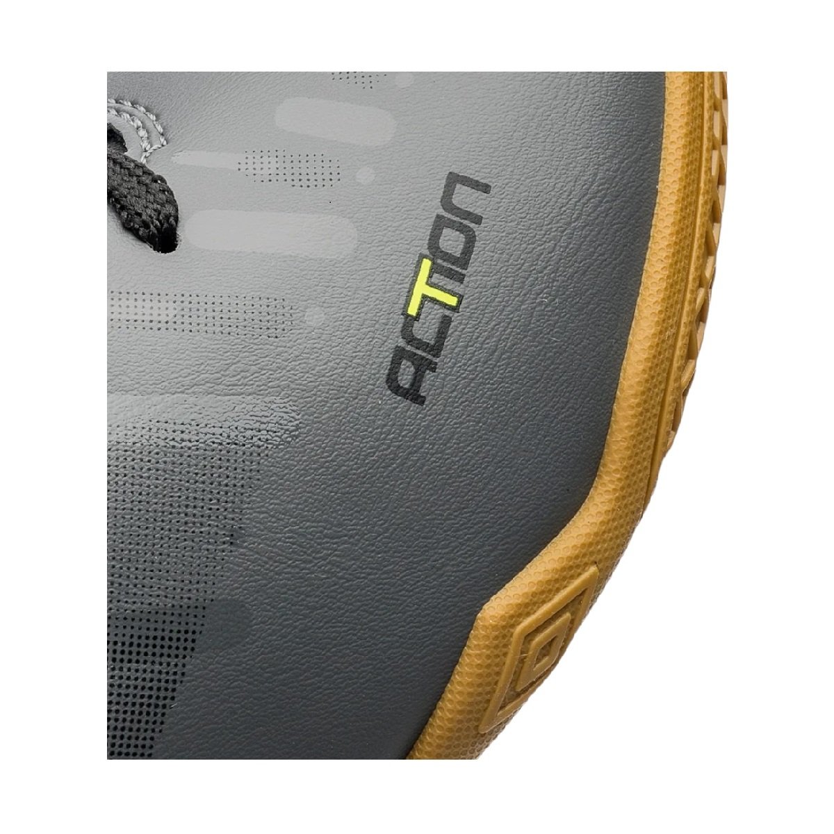 Chuteira Umbro Futsal Action U01FB00250 Grafite/Preto Cinza 6
