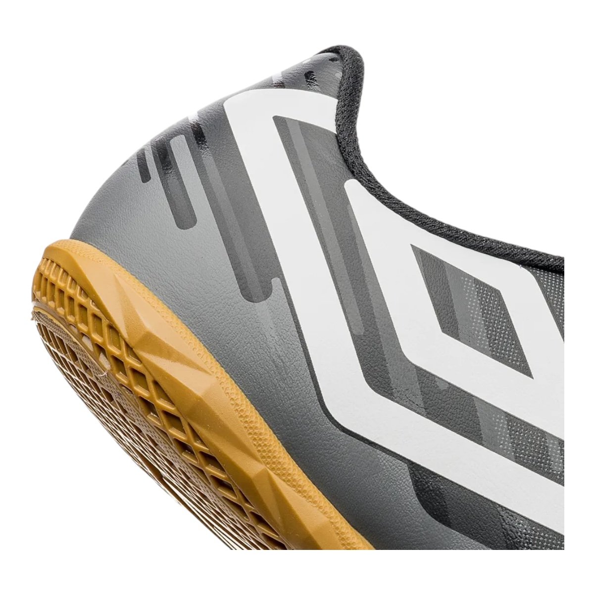 Chuteira Umbro Futsal Action U01FB00250 Grafite/Preto Cinza 7