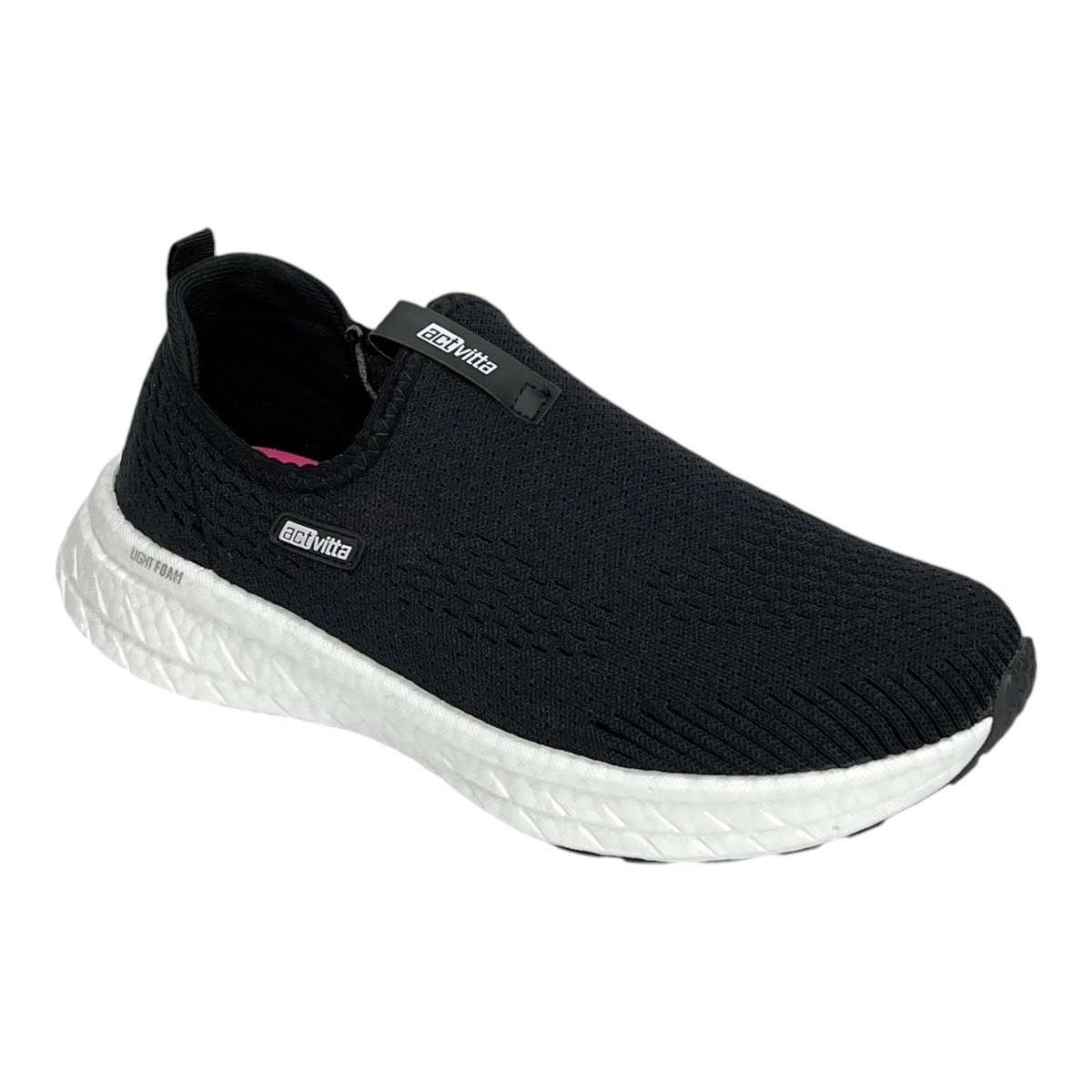 Tênis Actvitta Feminino Esportivo 4841.103 Preto Preto 2