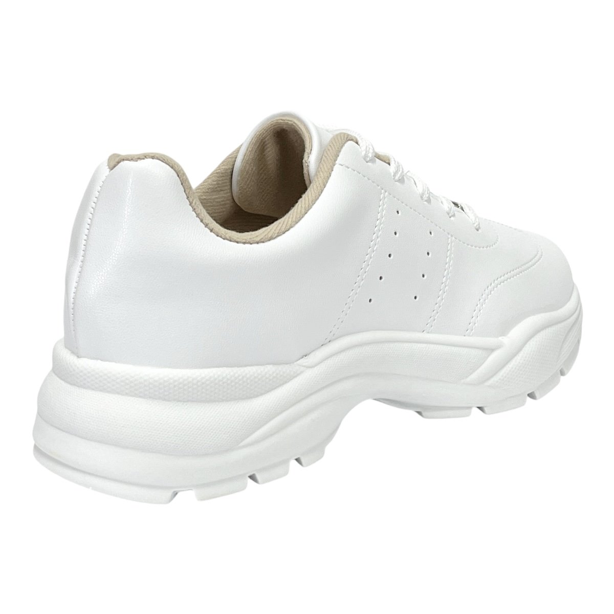 Tênis Moleca Sneaker Casual Feminino 5812.100 Branco Branco 5