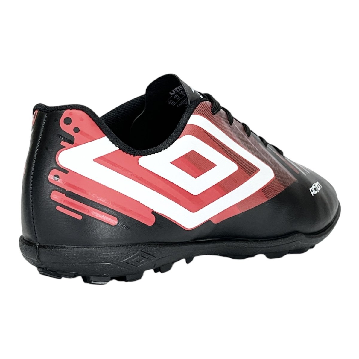 Chuteira Umbro Society Action U01FB00249 Preto/Vermelho Preto/Vermelho 5