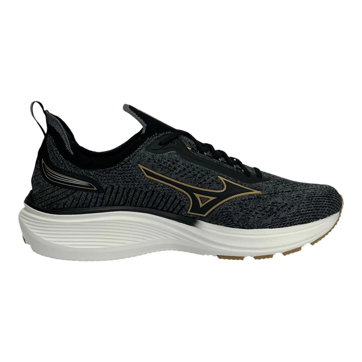 Tênis Mizuno Cool Ride 3 Masculino 101095095 Preto Mescla Preto 3
