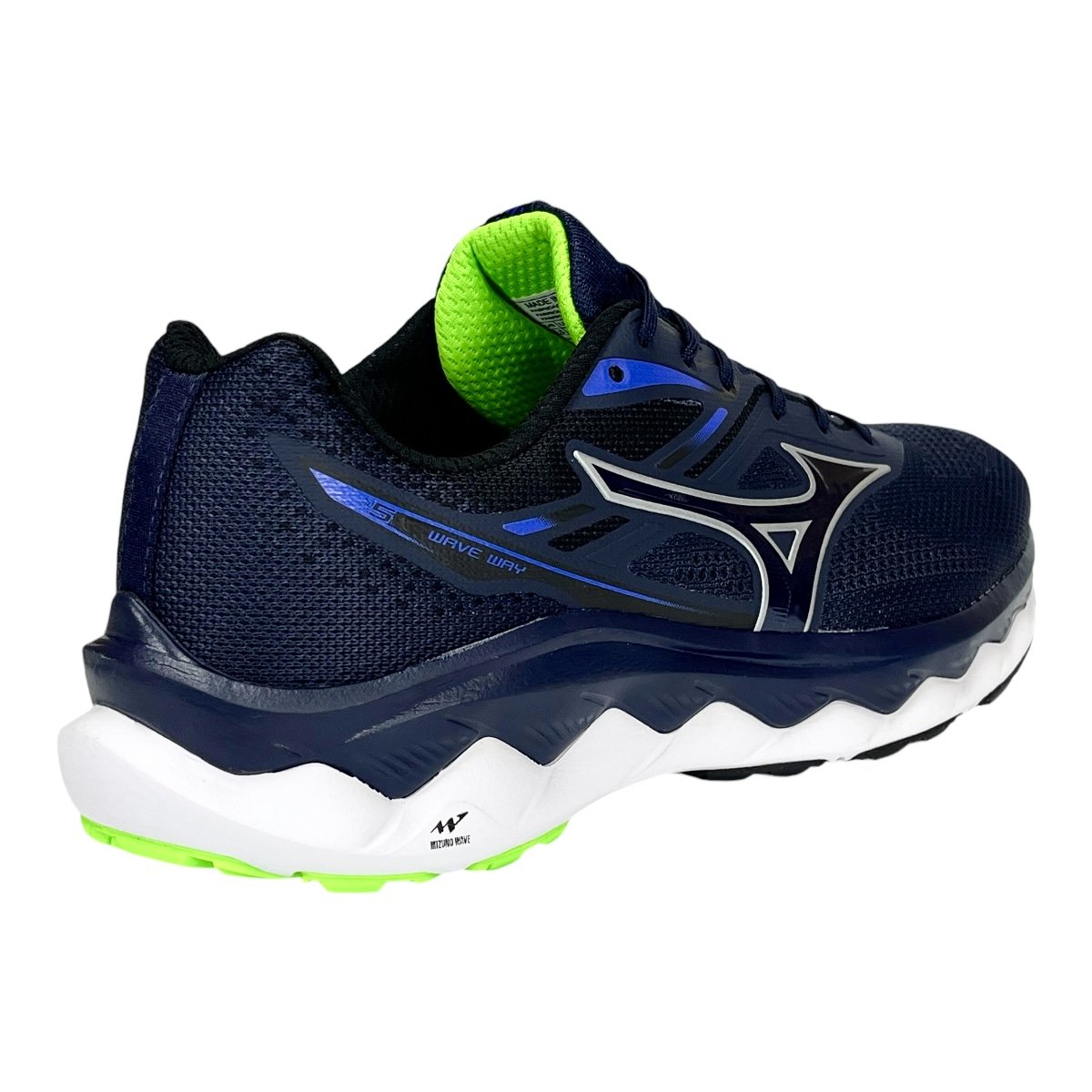 Tênis Mizuno Wave Way 5 Masculino 101021021 Azul Marinho Azul 5