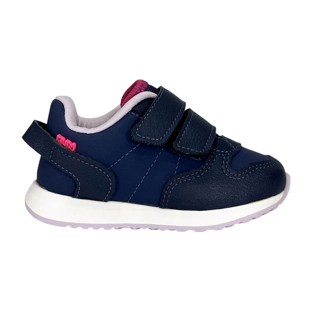 Tênis Klin Walk Baby 453106 Marinho Pink Lavanda Azul 2