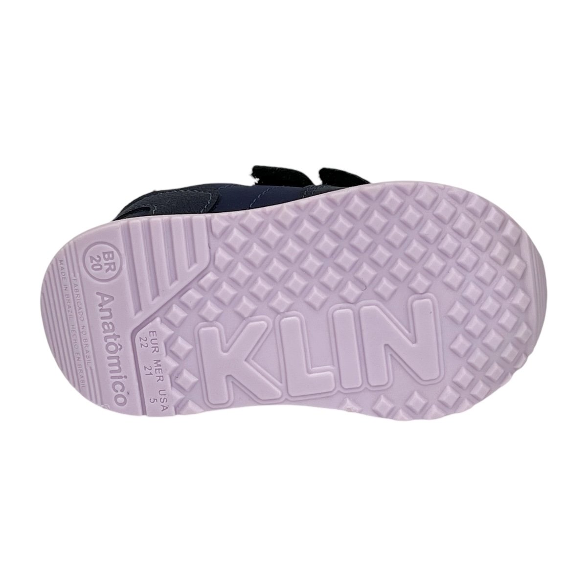 Tênis Klin Walk Baby 453106 Marinho Pink Lavanda Azul 6