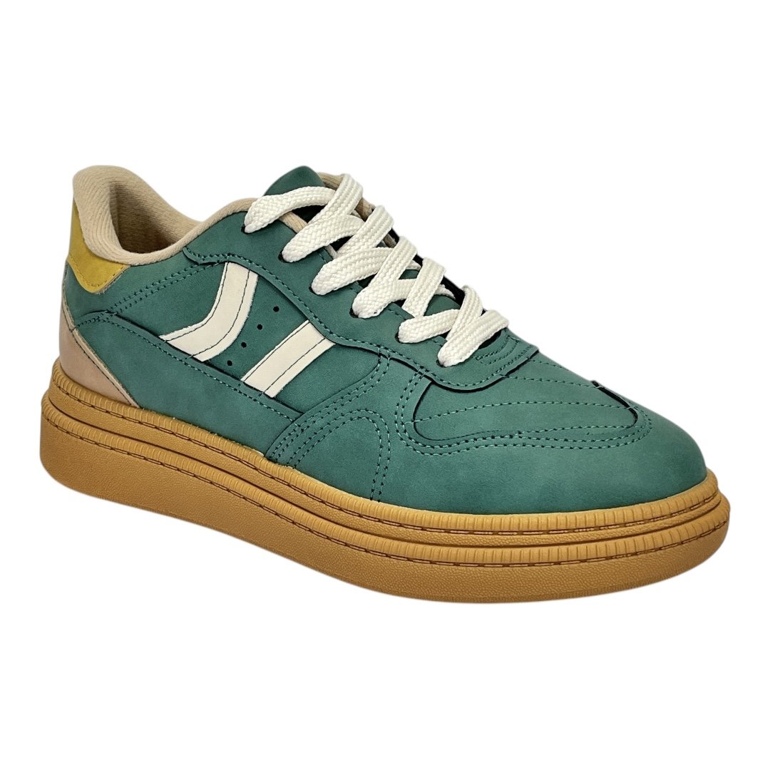 Tênis Moleca Casual Feminino 5816.101 Verde Verde 2