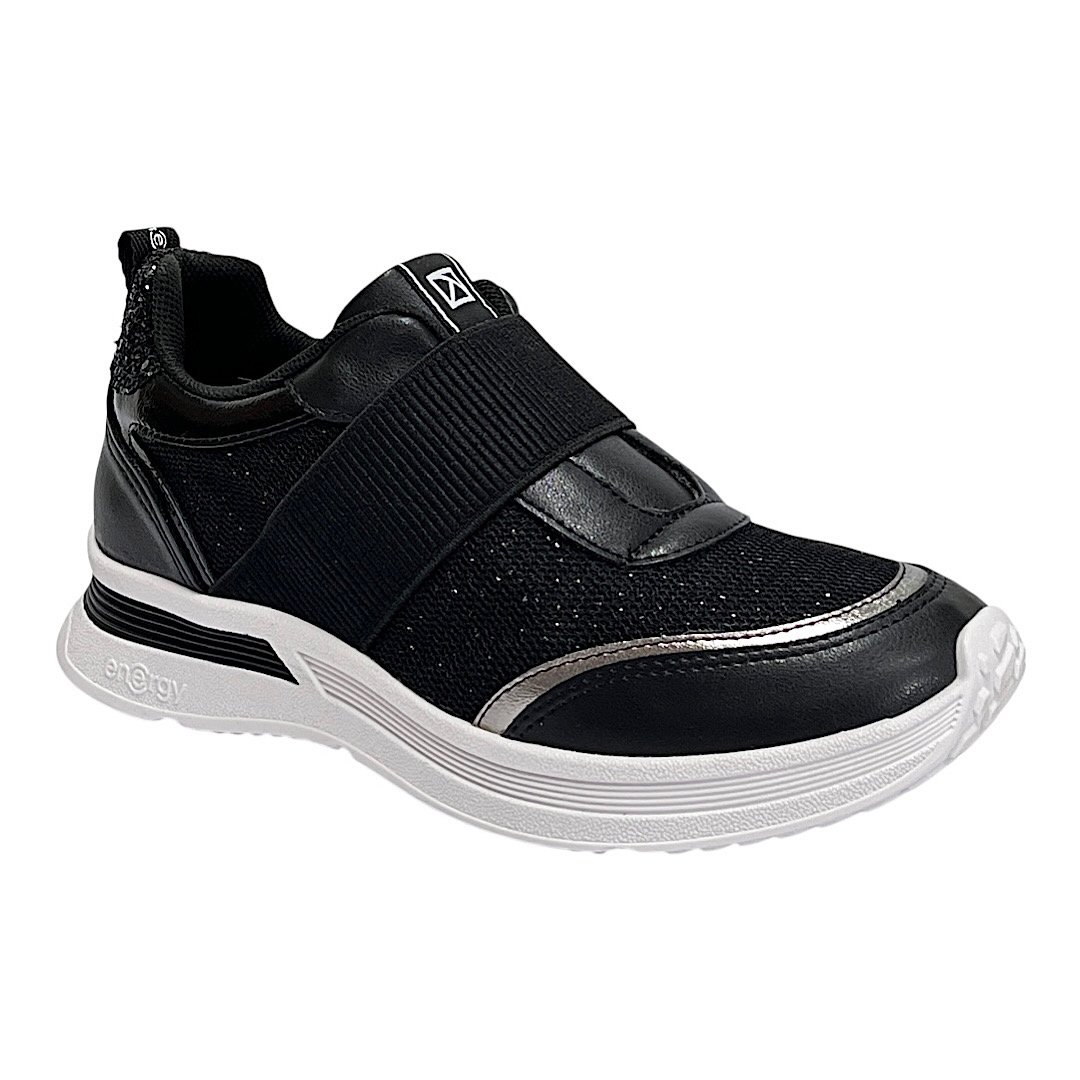 Tênis Piccadilly Energy Feminino 935007 Preto Preto 2
