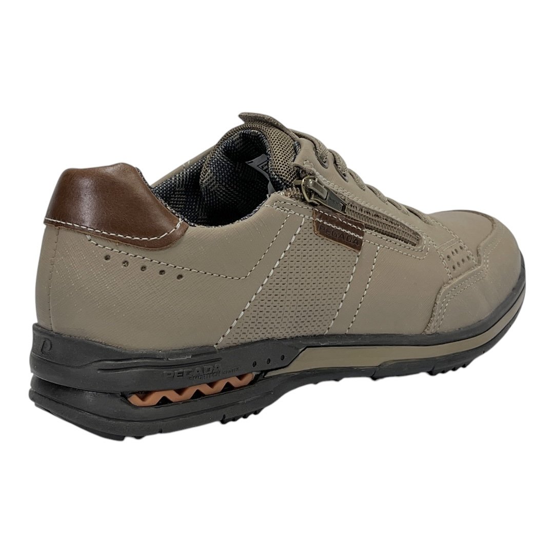 Sapatênis Pegada Gold Amortech Masculino 114861 Nobuck Areia 5