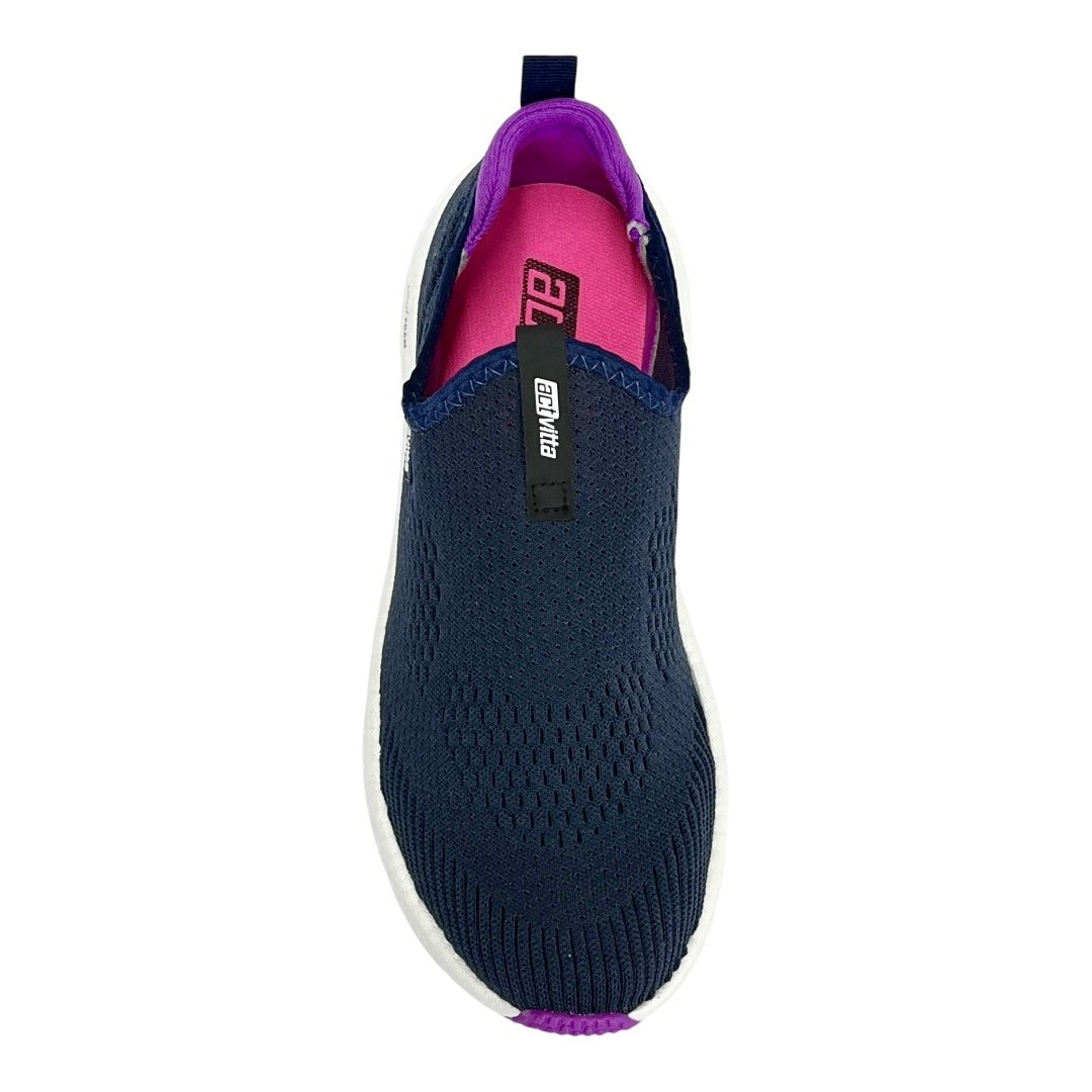 Tênis Actvitta Feminino Esportivo 4841.103 Marinho/Violeta Azul 4