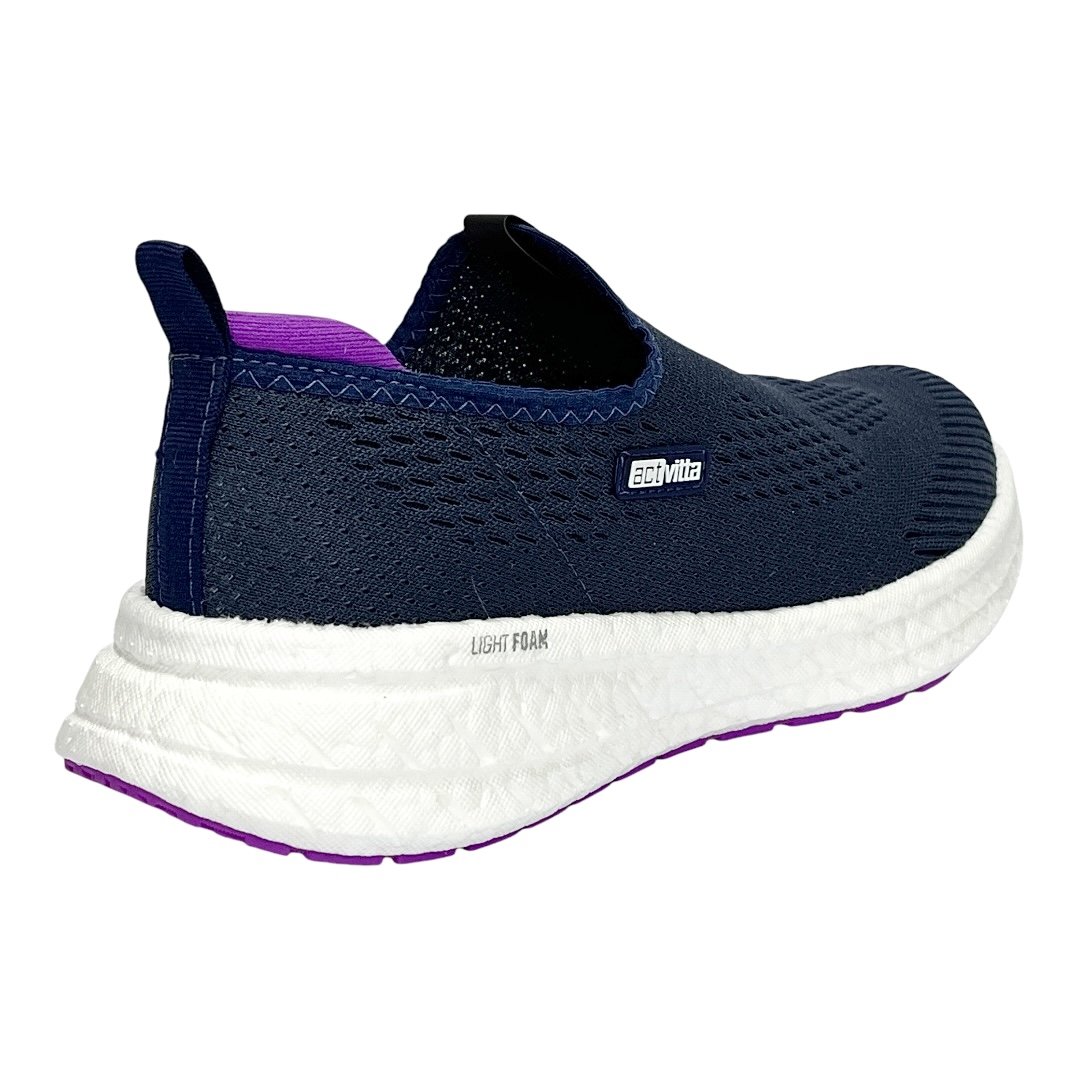 Tênis Actvitta Feminino Esportivo 4841.103 Marinho/Violeta Azul 5