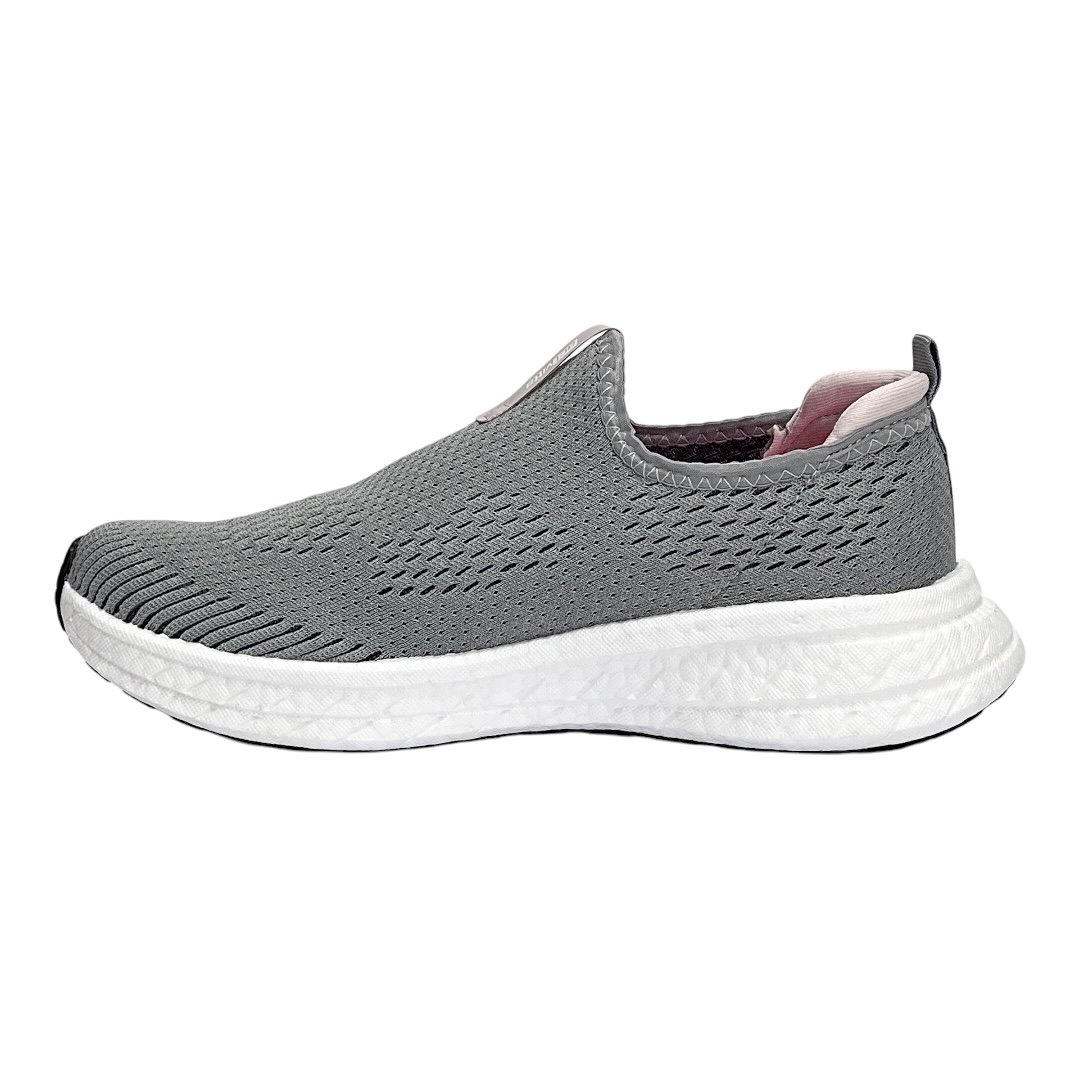 Tênis Actvitta Feminino Esportivo 4841.103 Cinza/Rosa Cinza 3